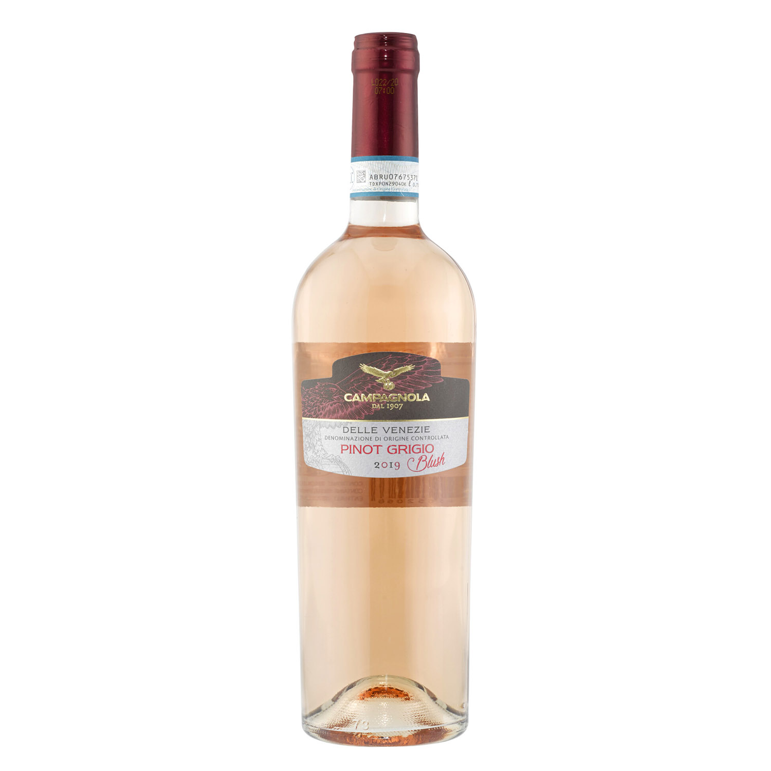 DOC Wein Grigio und Rosato Pinot Kunst “Blush” 2022 –
